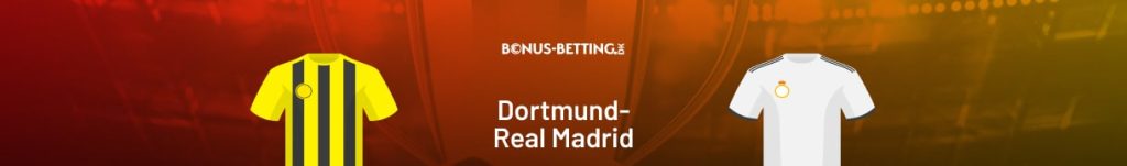 Borussia Dortmund - Real Madrid odds, Champions League-finale 2023/2024