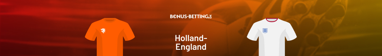 Holland - England spilforslag, EM-semifinale