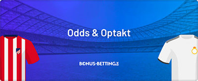 Atletico Madrid - Real Madrid odds og optakt