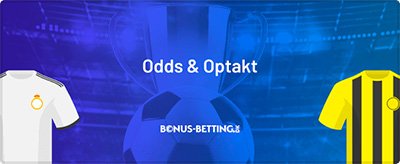 Real Madrid - Borussia Dortmund odds og optakt, Champions League