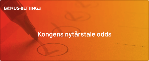 Odds til den kongelige nytårstale