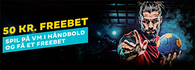 Cashpoint håndbold VM freebet - spil på VM i håndbold og få et freebet